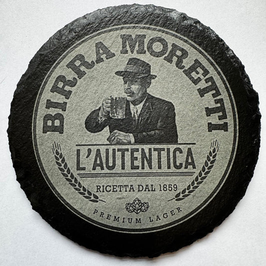 Laser Etched   Slate  Coaster x 4